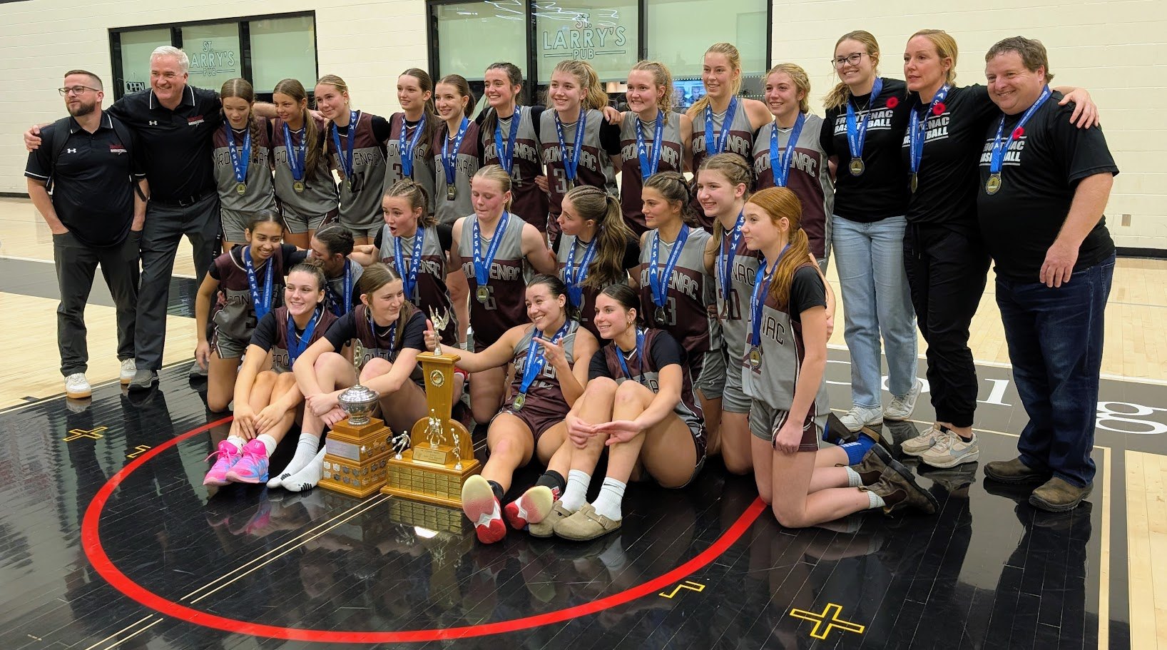 Girls Bball both teams